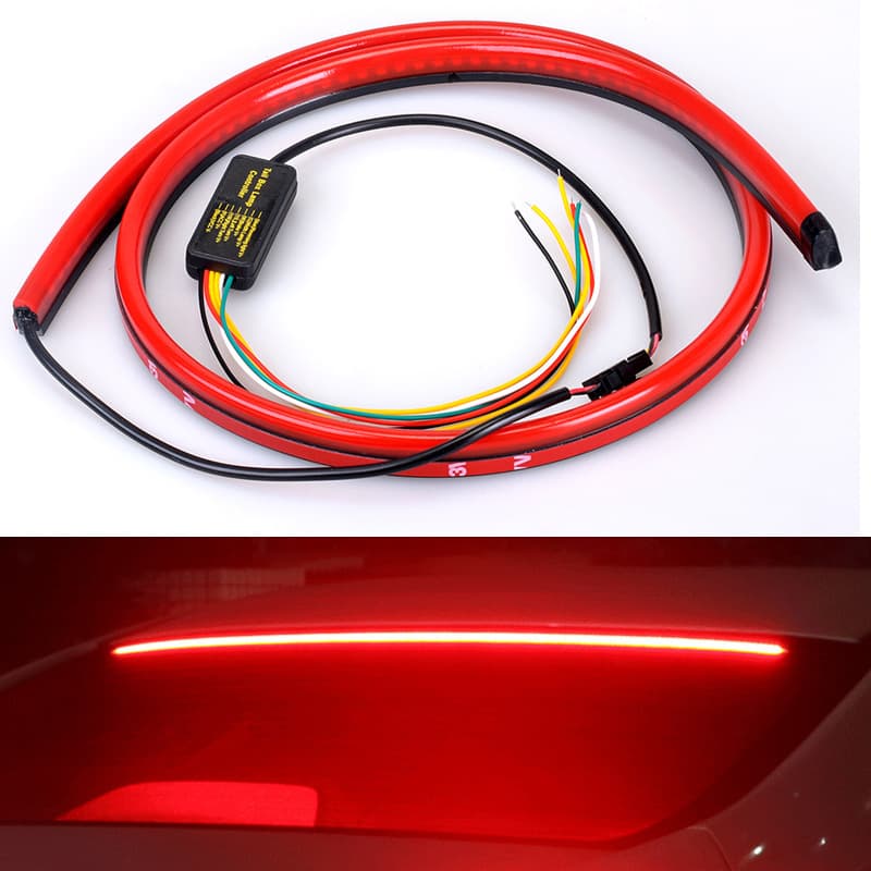 Cross-border Car High Mount Stop Light Multi-mode with Left/Right Turn Signal Function Anti-rear-end Modification Flowing Light A7 Tail Light