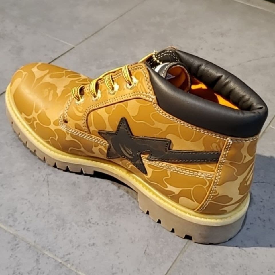 BAPE New BAPE Joint High-top Shoes Boots BAPE X