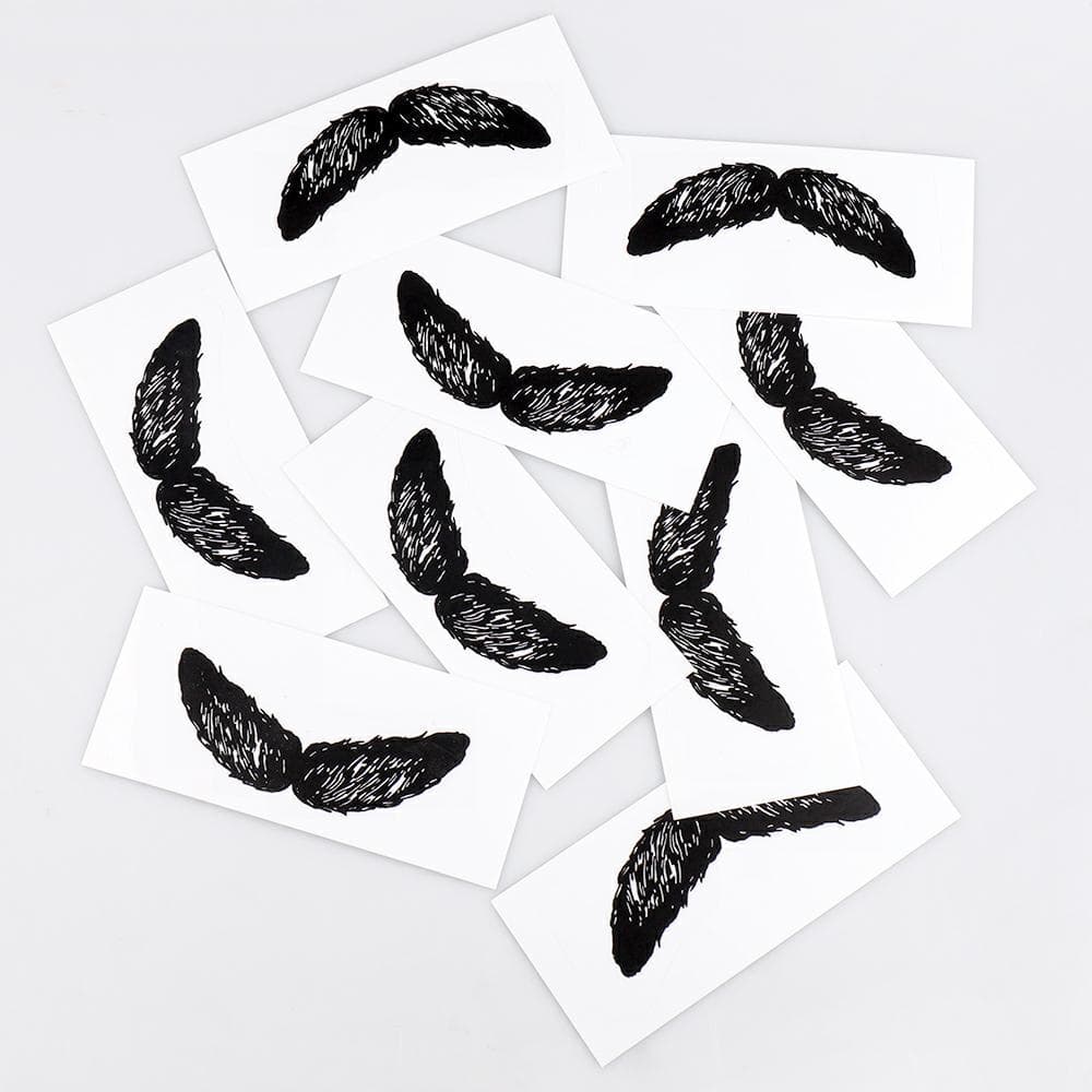 Cross-border Trade Nose Hair Wax Kit Accessories Tool Depilatory Wax Beans Anti-stain Anti-stick Mustache Styling Stickers 2 Styles