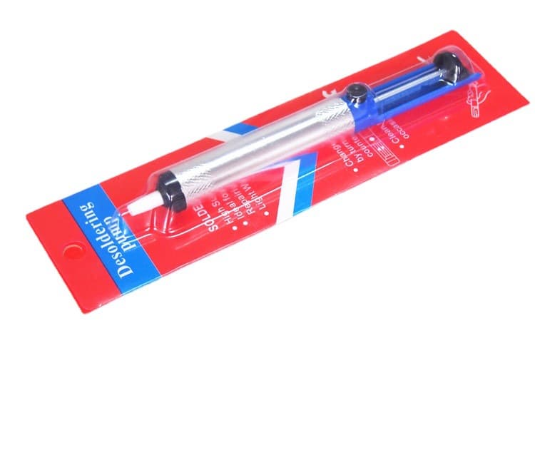 Bulk economical semi-aluminum desoldering pump, sheet metal rod desoldering pump, electronic tool kit accessories, desoldering nozzle.