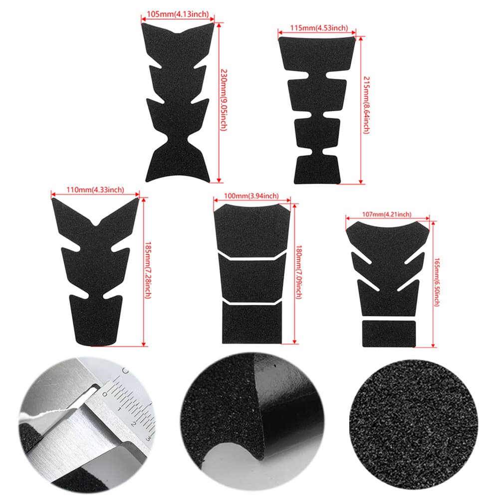 Compatible with YAMAHA R1 2015-2016 Motorcycle Tank Pad Matte Anti-Slip Protection Sticker