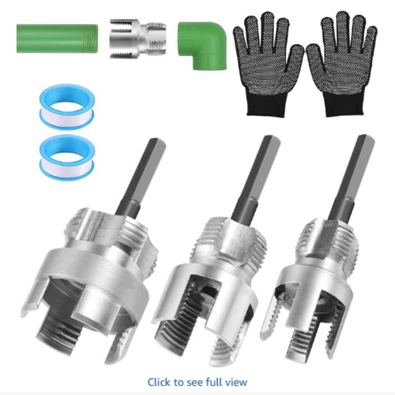 PPR Pipe Integrated Threader Carbon Steel Internal & External Thread Cutting Tool Cross-border Labeling 1/2" 3/4" 1" Wholesale