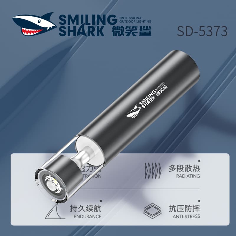Cross-border New Product High-Power Flashlight Outdoor Camping Light Portable Long-Lasting Student Reading Flashlight