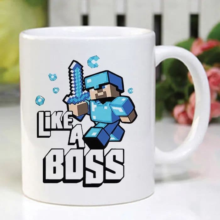 White Porcelain Ceramic Mug World Surrounding Water Cup Birthday Gift for Friends Universal Style Not Imported Suitable for Elderly