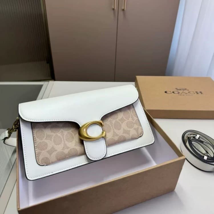 Koujia 2025 New Tabby26 Classic Vintage Floral Shoulder Bag, Versatile Fashion Crossbody Underarm Bag for Women