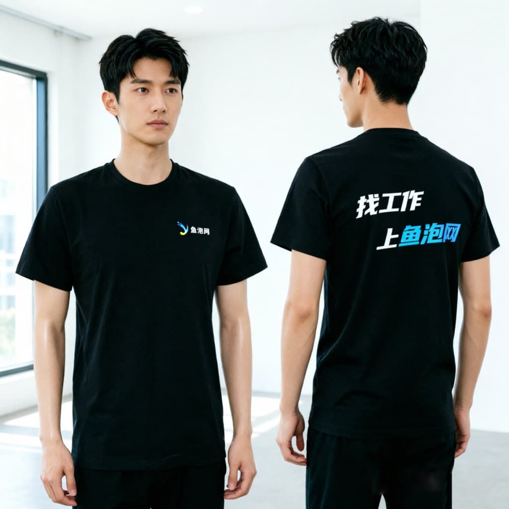 Carefully Selected T-Shirt Custom Summer Crew Neck Heavyweight Advertising Cultural Shirt, Men's Short-Sleeve Factory Uniform T-Shirt Custom Logo Printing