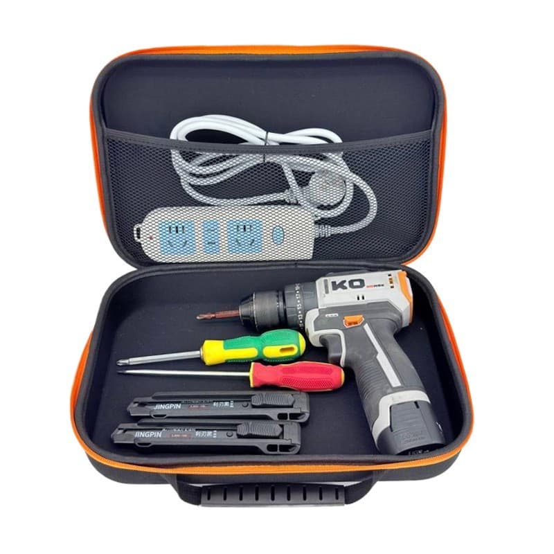 Hard Shell Tool Bag Portable Durable Digital Hard Drive Cable Instrument Charger Household Hardware Multi-Functional Storage Bag