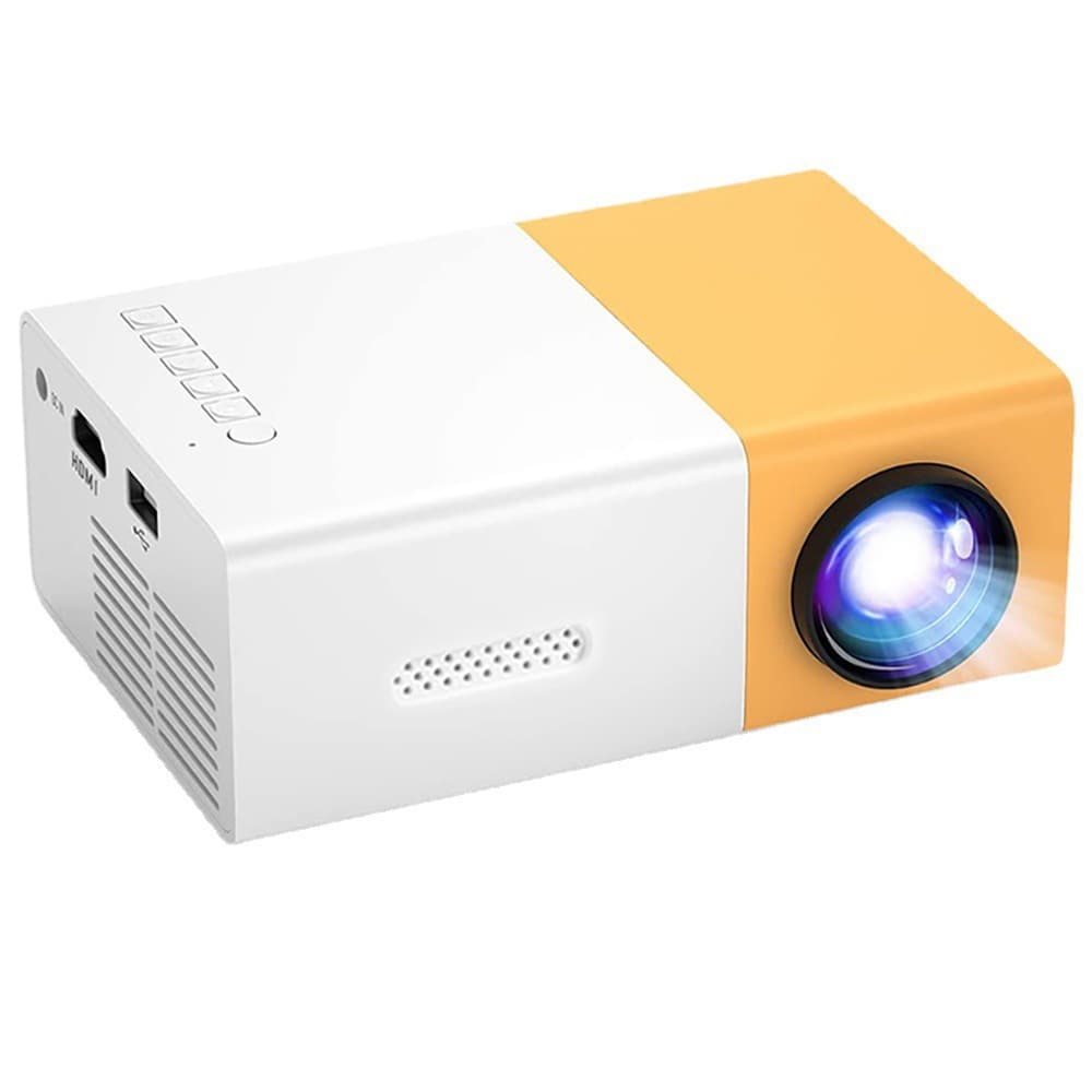 Mini Portable Led Projector Home Office Use High Definition 1080p Small Size Yg300 Instrument/measurement/projector