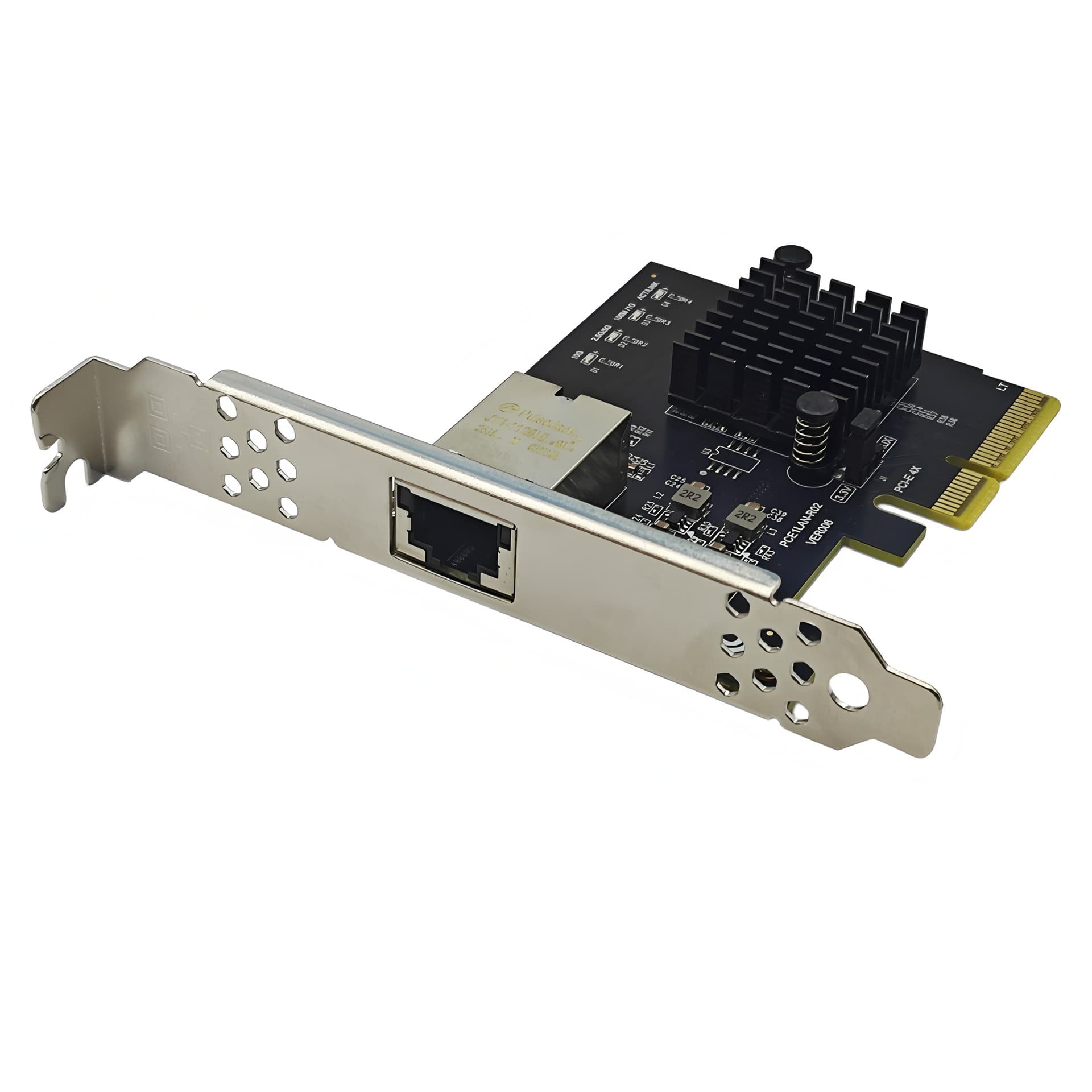 PCIe 4X to 10GbE Network Card Diskless PXE Desktop Server Company Internet Cafe Network RTL8127A