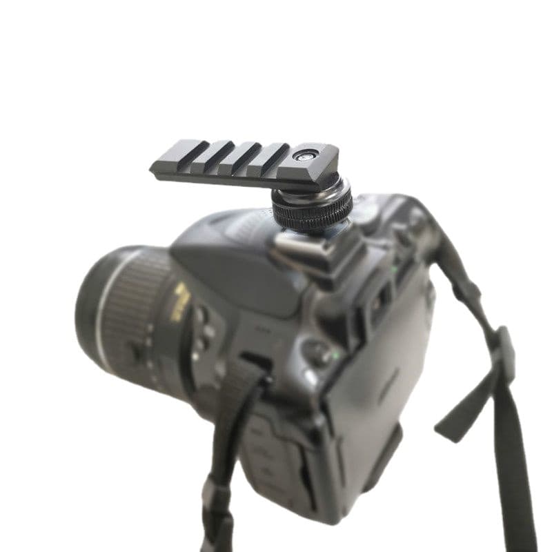 Aluminum DSLR camera flash hot shoe 20mm rail mount adapter viewfinder, brand new
