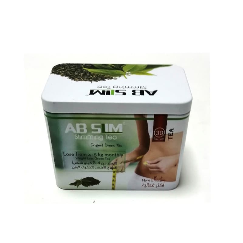 Inner Lid Fat-Clearing Tea Packaging Rectangular Iron Box Tongban Black Tea Green Tea Packaging Metal Box