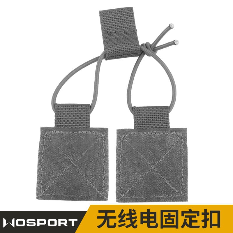 Outdoor Sports Radio Handheld Fixed Buckle D3CRM Tactical Chest Rig External Fixed Small Radio Velcro Buckle