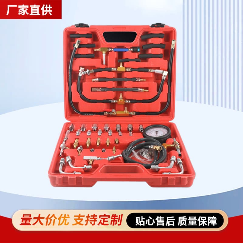 Automotive Air Conditioning Gasoline Pressure Gauge Detection Meter Engine Repair Tools Motor Engine Oil Fuel Pressure Gauge