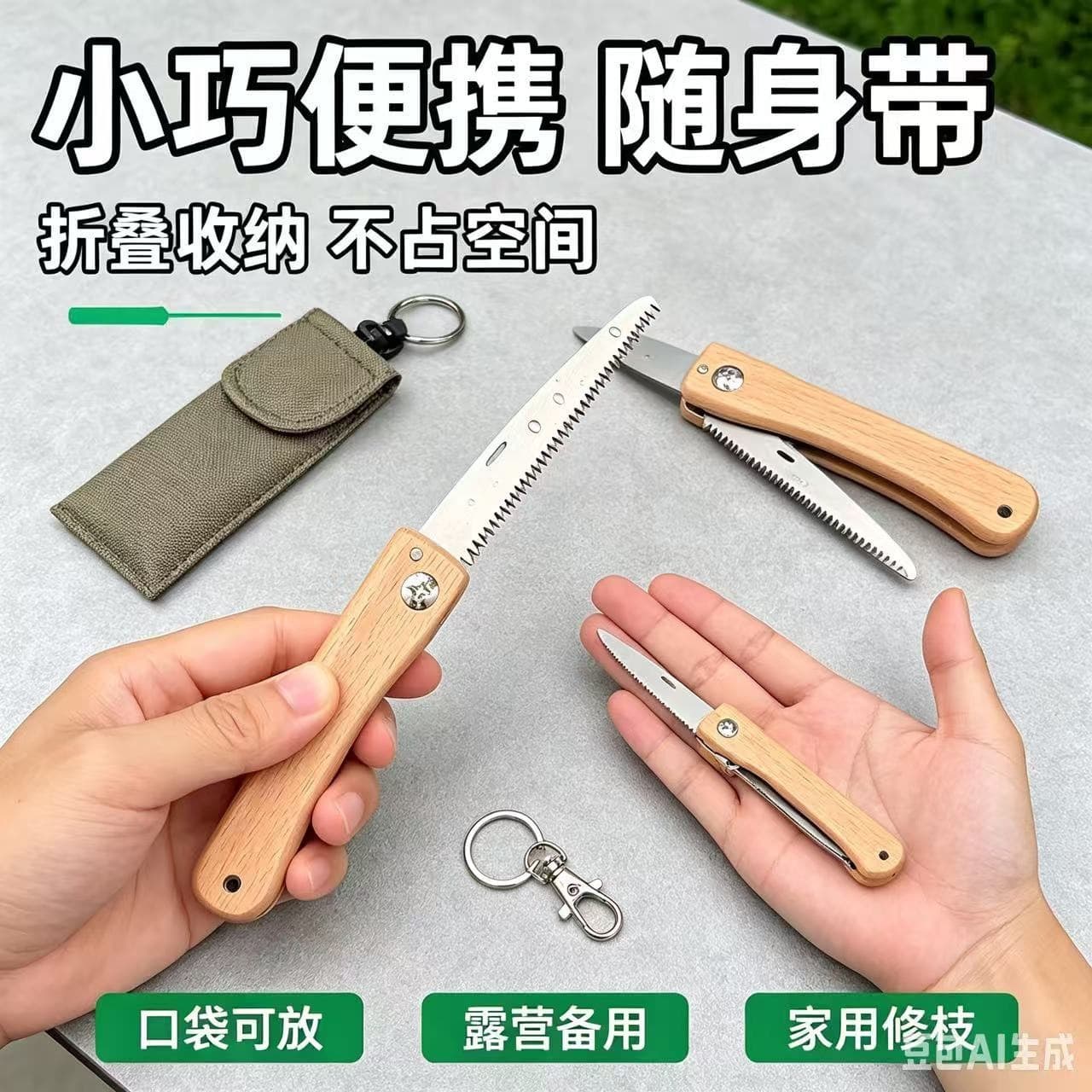 Small Handheld Woodworking Saw, Pocket Hand Saw, Portable Folding Saw, Mini Small Saw for Home Use