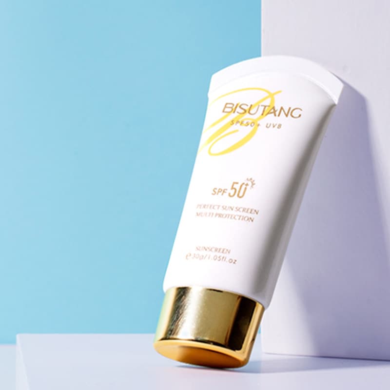 Bisutang Sunscreen 50+ Isolating Sunscreen Moisturizing Refreshing Non-greasy Cosmetics Manufacturer Wholesale