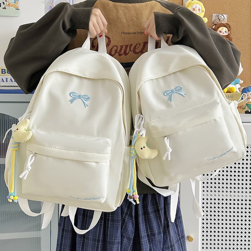 New Cross-Border Student Backpack, Korean Style, Cute and Sweet, Versatile Lightweight Small Backpack