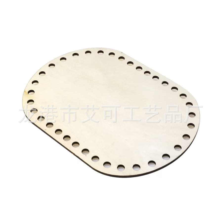 Cross-border Wooden Weaving Yarn Base Accessories Tool Handmade Toy Bed Cradle DIY Wooden Base Frame
