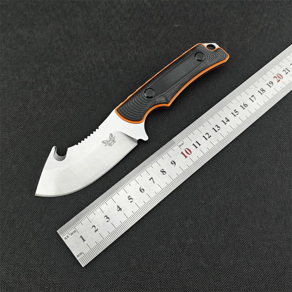 Butterfly 15018 High Hardness Sharp Small Knife, Mini Outdoor Knife, EDC Field Climbing Multi-function Survival Fixed Blade Knife