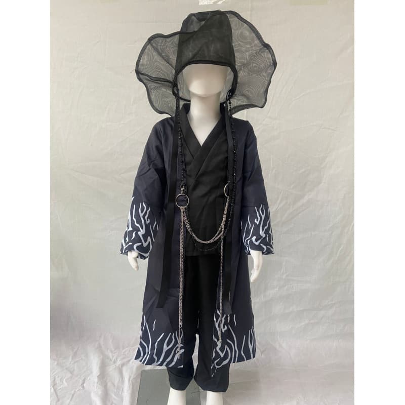 K-POP Witch Hunting Girl Group Cos Costume Shaka Boy Qin Yu Cosplay Animation Stage Performance Costume Demon Hunting Boy Group