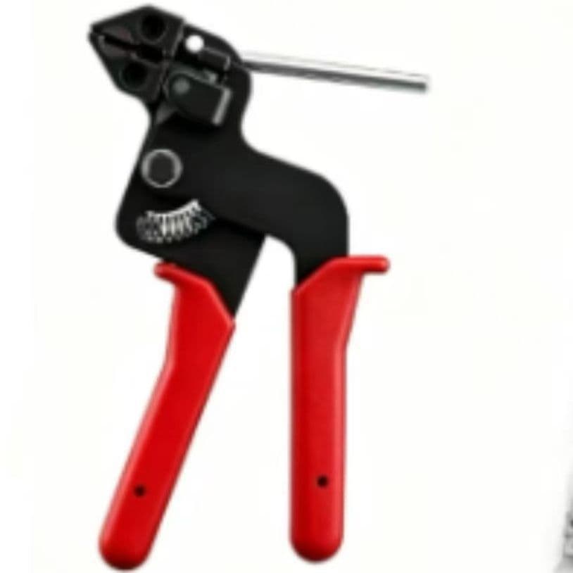 Stainless Steel Cable Tie Tensioner Pliers Self-Locking Cable Tie Packing Tool Stainless Steel Cable Tie Cutter Tie Gun Strapping Tool