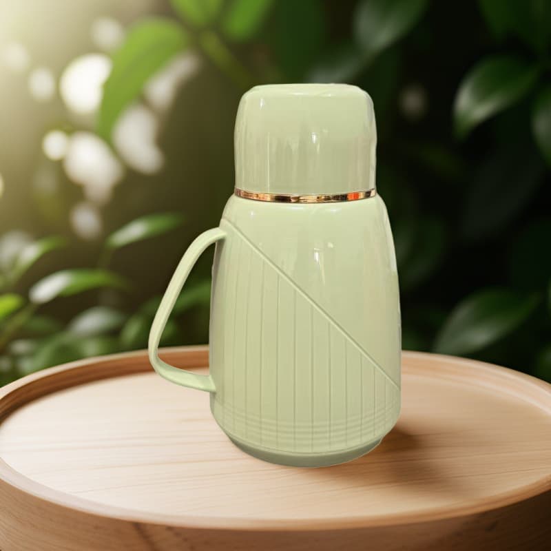 Mini thermal kettle, simple household glass liner thermos bottle, Western-style kettle, old-fashioned high-value thermal kettle