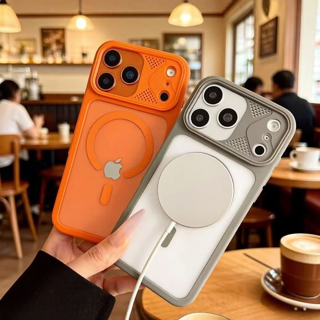 Magnetic Transparent Case for iPhone 17 Pro Max, Full Coverage Anti-Drop J3 Series for iPhone 16/15/14/13