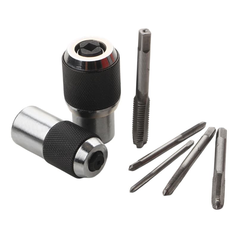 2-Piece Adjustable Tap Chuck Sleeve Special Tap Wrench Tap Set M3-M12 Tap Sleeve