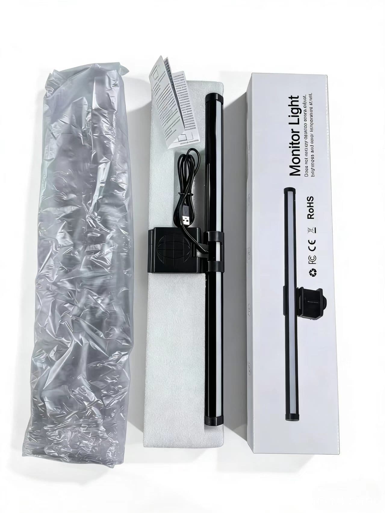 Popular Monitor Screen Light Bar, Eye-Caring LED Anti-Blue Light, Dual-Sided Illumination Desk Lamp for Office Computer