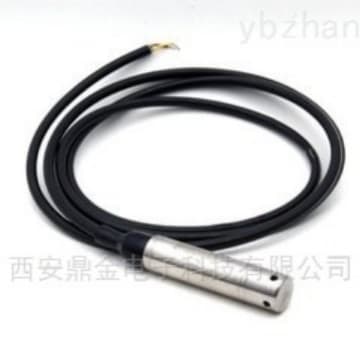 Submersible liquid level sensor for water wells, water towers, and water tanks; selectable measurement range; 4-20mA signal output.