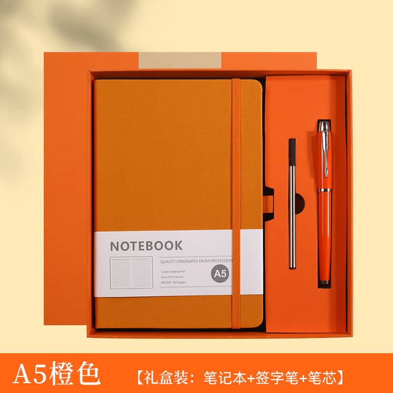 Custom A5 Notebook with Elastic Band for Cross-Border E-Commerce, Thick Business Office Notebook, Amazon Diary, Wholesale Notepad