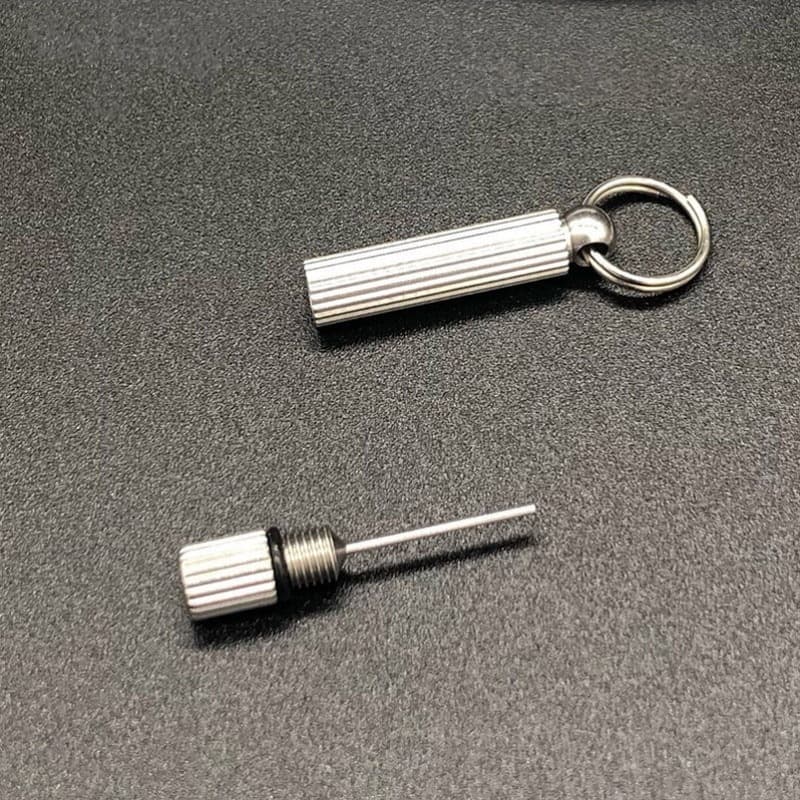 Stainless steel universal SIM card ejector key ring keychain mobile phone SIM card ejector convenient and portable mobile phone SIM card replacement pin