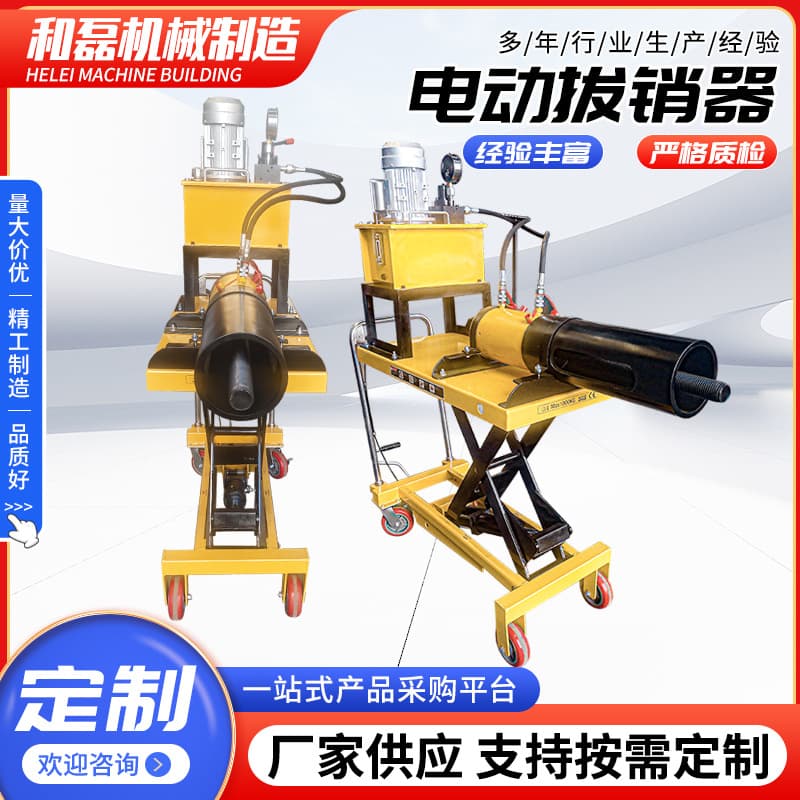 Electric Pin Puller, Electric Cam Remover, Mobile Turbine Bearing Puller, Hydraulic Puller