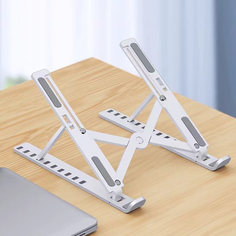 Cross-border Trade N3 Large Plastic 10-Gear Laptop Stand Foldable Portable Notebook Riser