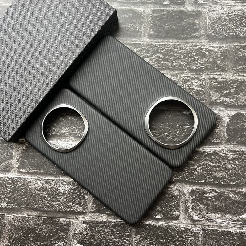 Suitable for Honor magic7pro Kevlar black new mobile phone case carbon fiber ultra-thin anti-fall protective case 7