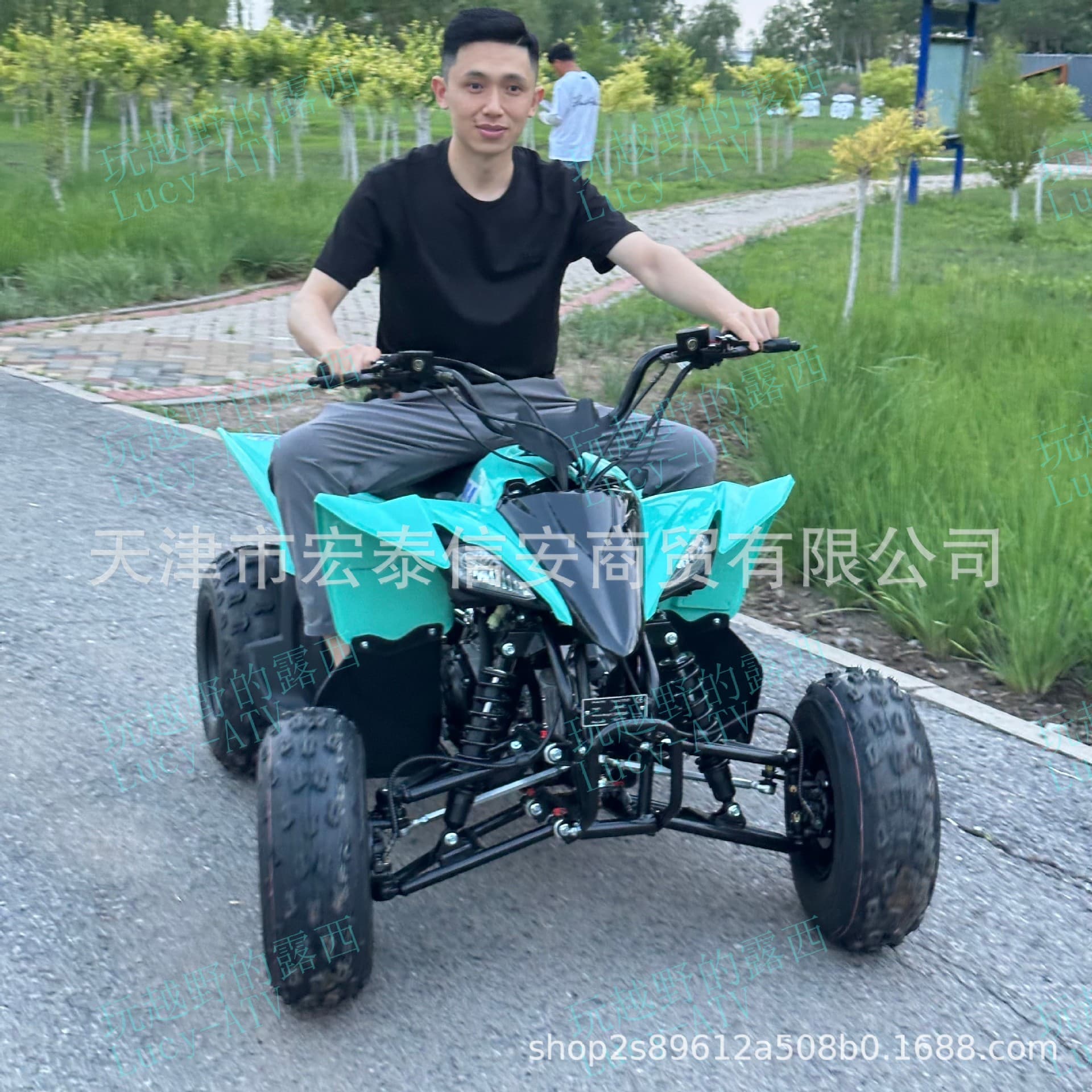 MengHu 110 Sport Edition Mountain Bike Outdoor Riding ATV Oil-Cooled Export Four-Wheel Sand Off-Road Vehicle All-Terrain Vehicle