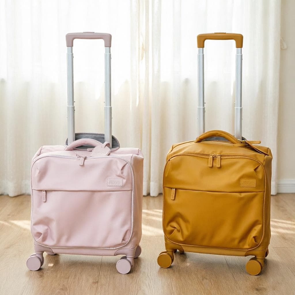 Cross-border Export Ultra-Light Waterproof Oxford Cloth 16-Inch Short-Distance Travel Suitcase Universal Wheel Candy-Colored Trolley Luggage Bag