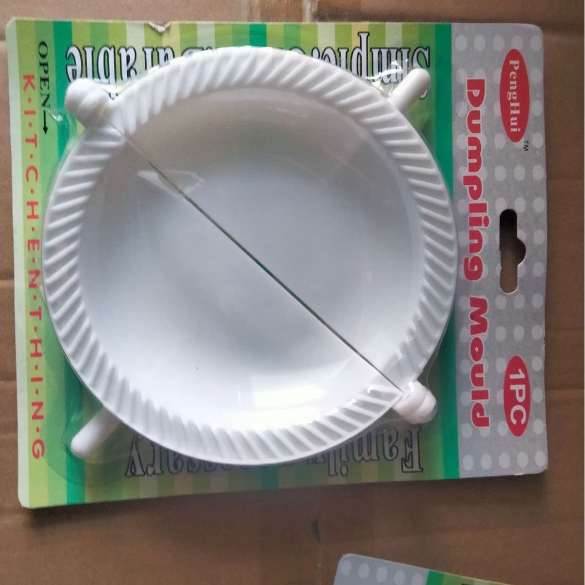 New Dumpling Mold Single Blister Card Pack Dumpling Maker Kitchen Tool Baking Tool ABS Factory Wholesale