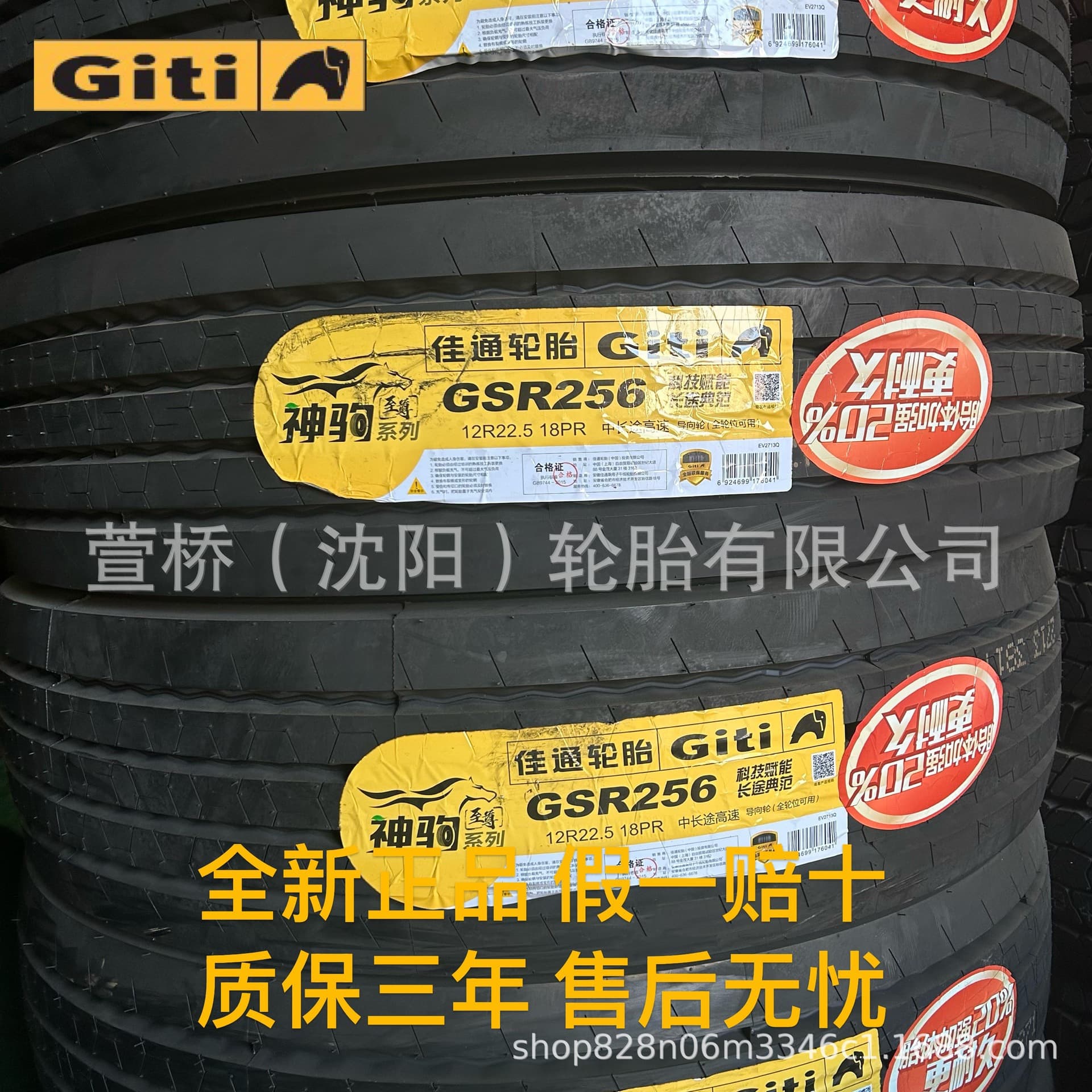 Giti Tire 295/80R22.5 Passenger/Bus Tire Giti
