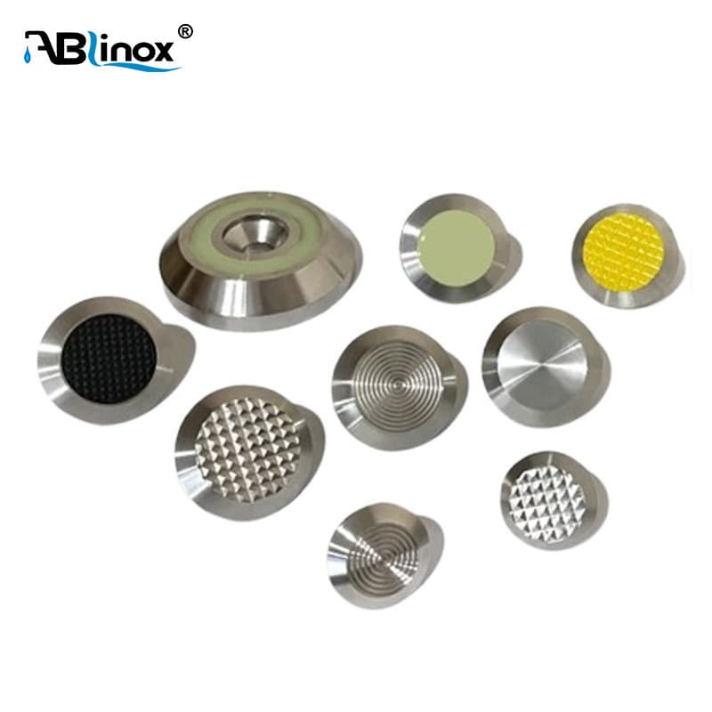 304 stainless steel guiding strips, rose gold tactile paving studs, blind studs, tactile paving anti-slip studs, stainless steel tactile paving studs