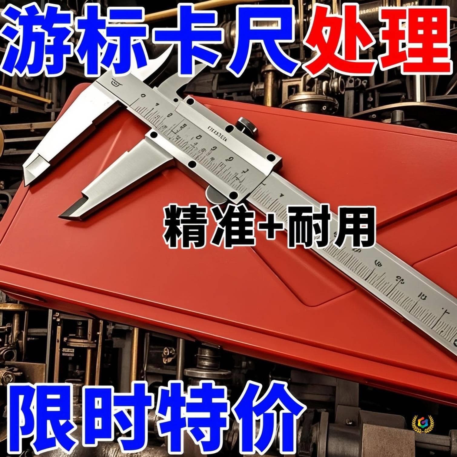 ✅ Stainless Steel Vernier Caliper High Precision Industrial Grade Household Oil Dial 0-150mm-200mm-300mm Measurement