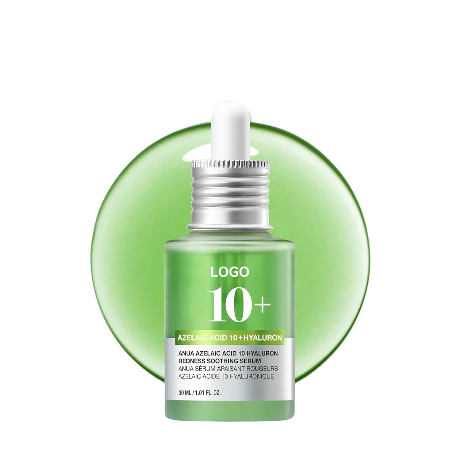 Custom Brightening Moisturizing Niacinamide Serum OEM Azelaic Acid Hyaluronic Acid Soothing Serum