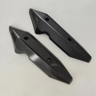 Motorcycle Exhaust Pipe Heat Shield CLICK125 150 Exhaust Pipe Anti-Scald Shield Exhaust Pipe Insulation Shield V1V2V3