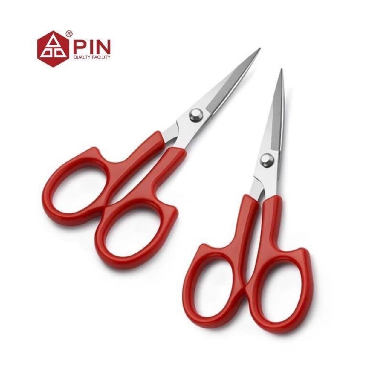 PIN genuine embroidery curved scissors 4.5-inch hand embroidery thread snip cross-stitch cutting tailor small scissors bent head