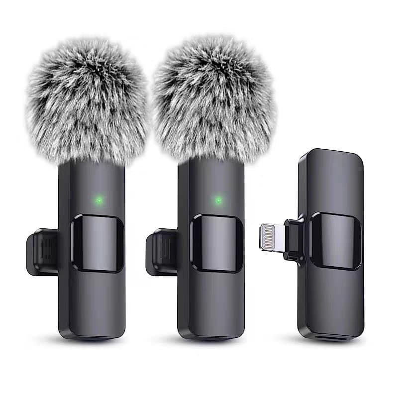 Compatible with K1 K9 Wireless Lavalier Microphone Windproof Fuzzy Cover Protective Case Mini Microphone Windshield Muff Cover