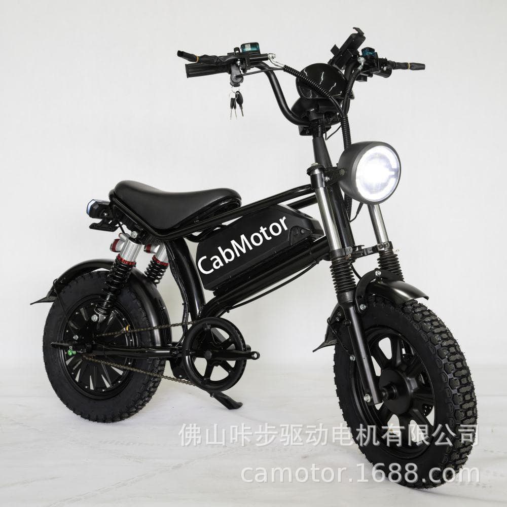 16-inch Lithium Battery Oil Brake Electric Bicycle Lightweight Cargo King Long Range Electric Bike Lithium Battery