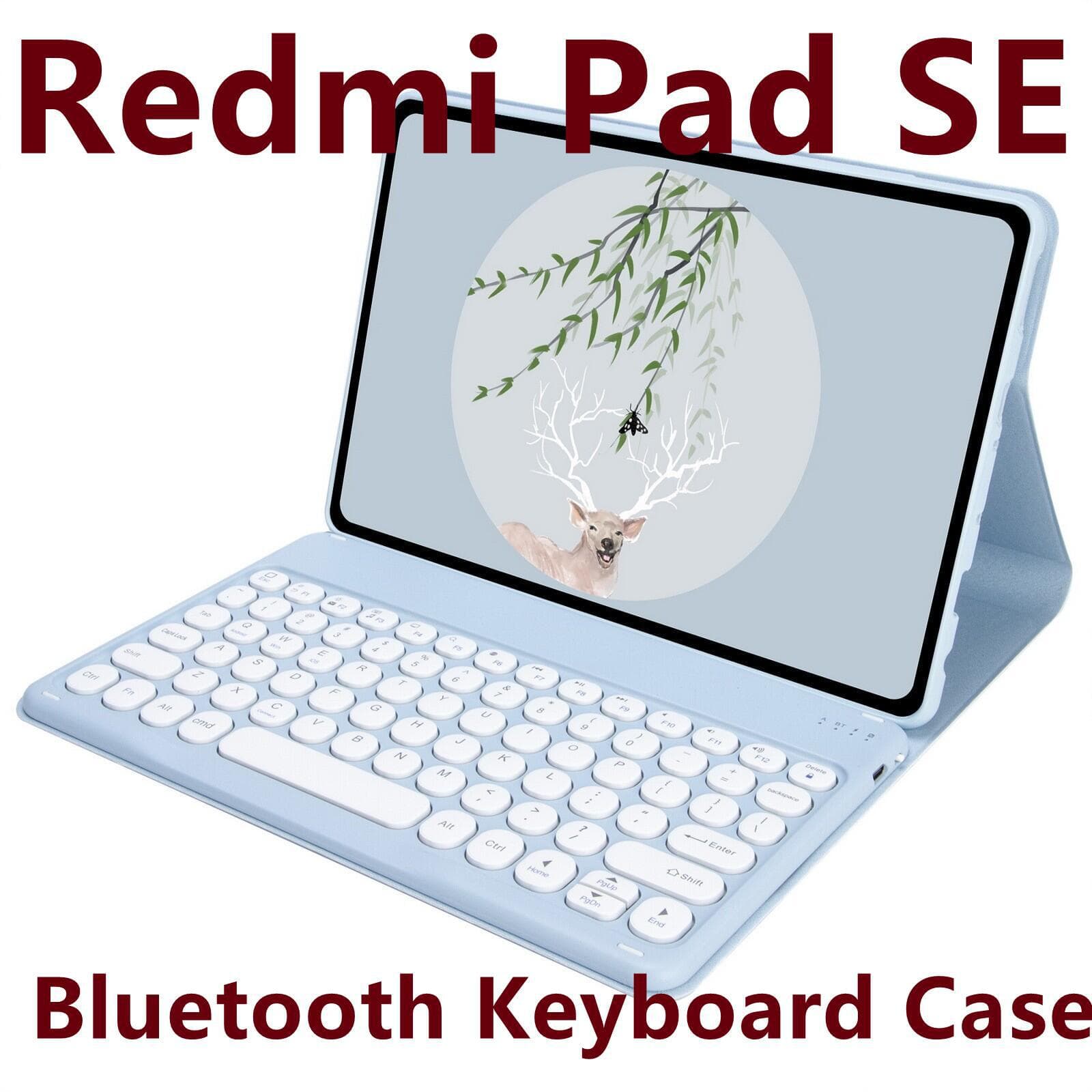 Suitable for 2025 Xiaomi 8 Russian Bluetooth Keyboard Protective Case Tablet Cover Redmipad2 Backlight Magnetic Brazilian Portuguese