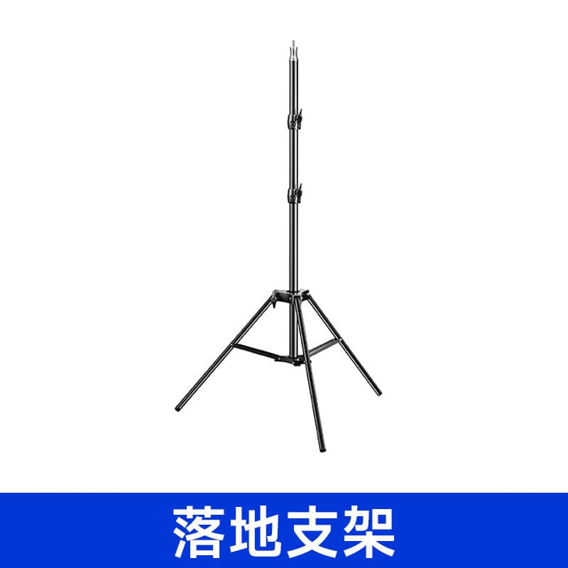 Home No-Drill Projector Tripod Stand, Desktop Foldable Projector Extendable Floor Tripod, Lightweight and Foldable