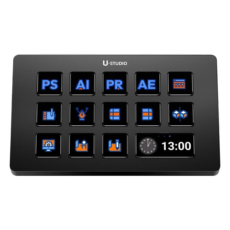 Ulanzi D200X Overhead Shot Rig - Visual Smart Keyboard Stream Deck
