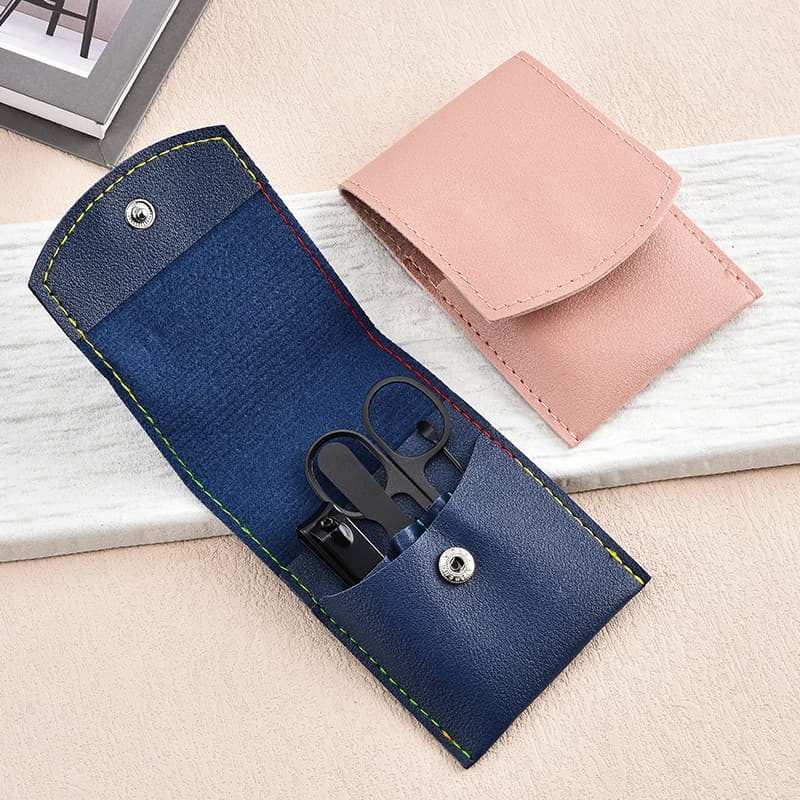 Portable High-End Nail Clipper Set Storage Bag Quality Home Use Mini Nail Scissors Set Precision Crafted Stainless Steel