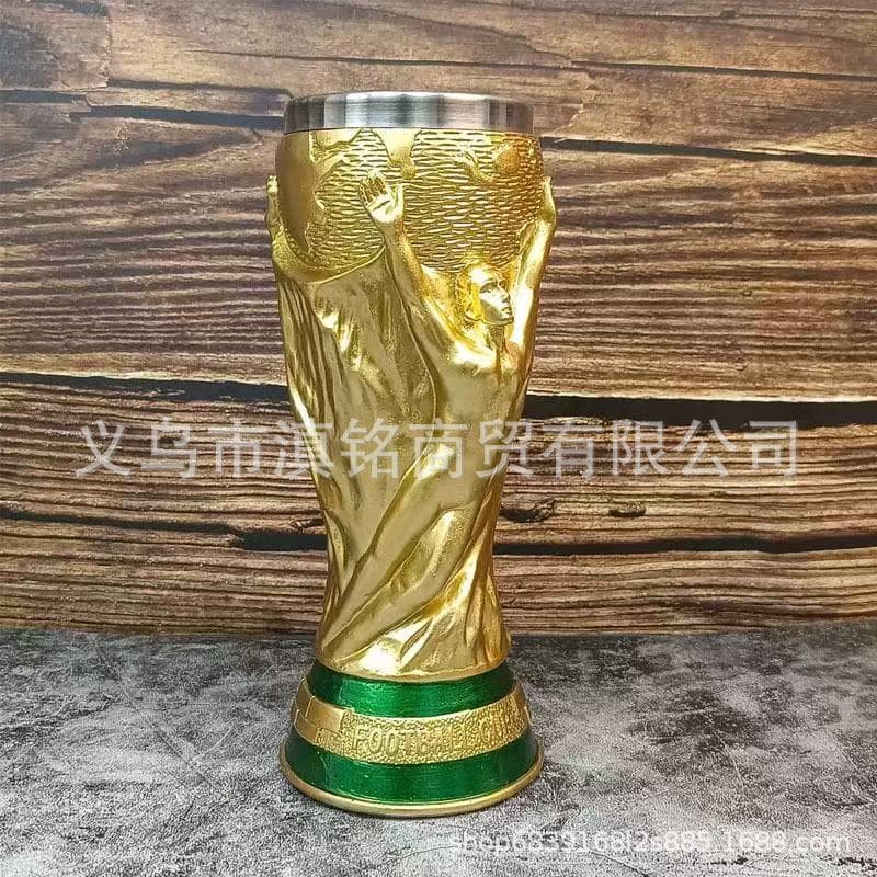 Cross-border New Product World Cup Shape Beer Mug 2026 USA-Canada-Mexico World Cup Hercules Mug